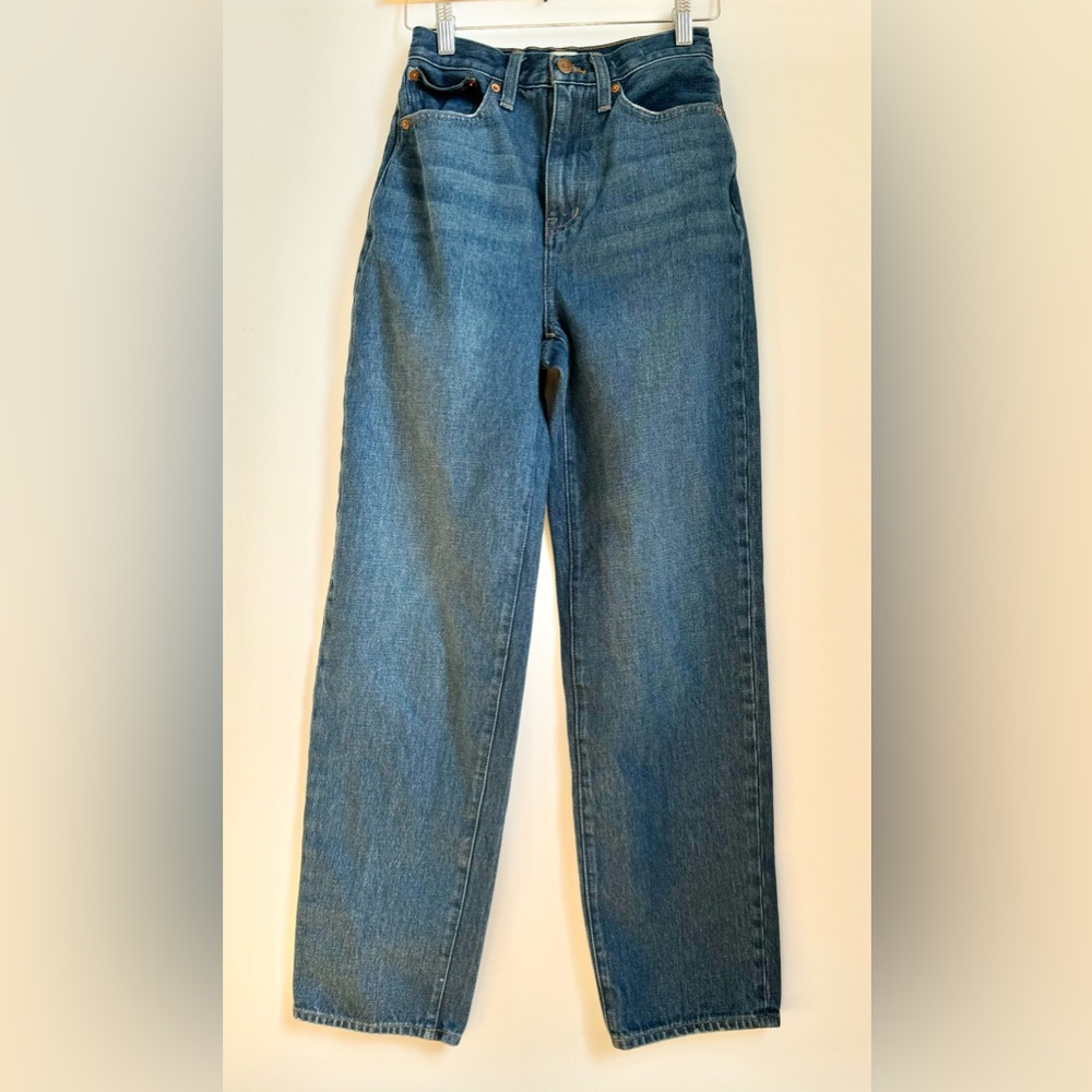 Madewell baggy straight jeans size 23